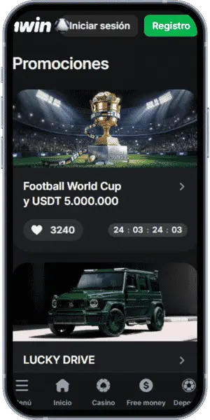 Descargar la aplicación 1Win