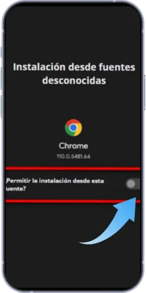 Permitir instalación Android